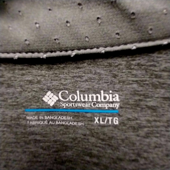 Columbia Sportwear polo shirt grey sz XL - Picture 6 of 6